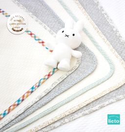 [Lieto_Baby] Nonslip Non-Fluorescent Waterproof Baby Pad Cotton 100% _ Medium 85X65 _Melange_ Made in KOREA
